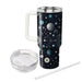 Geometric Galaxy Nexus  Tumblers With Lids