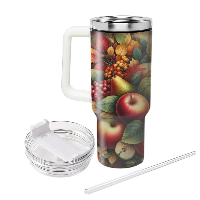 Autumn Orchard Gathering  Travel Tumblers