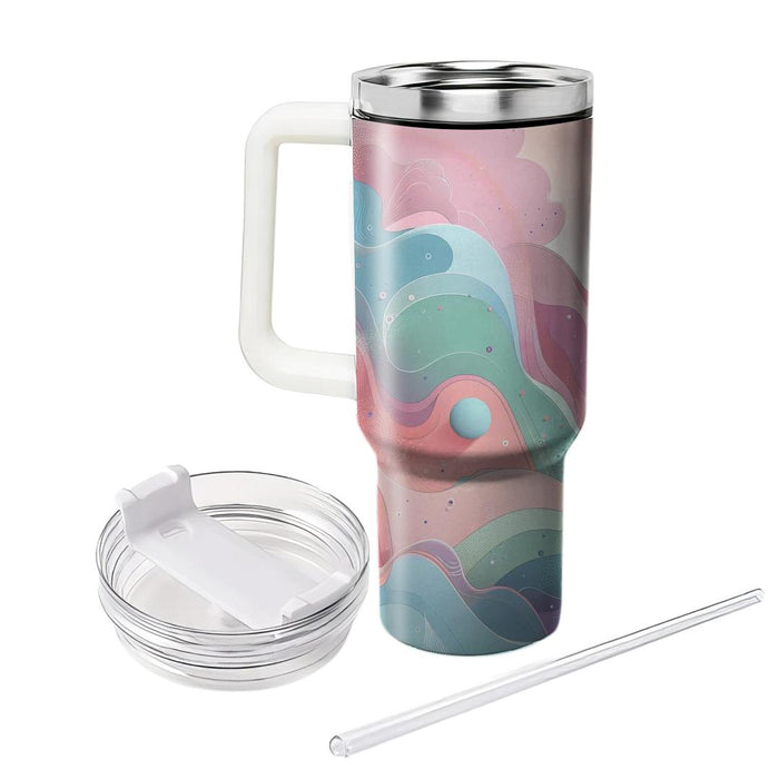 Abstract Floral Dream  Unique Tumblers