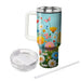 Whimsical Meadow Flowers  Custom Tumblers