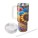 Vibrant Flower Explosion  Insulated Tumblers