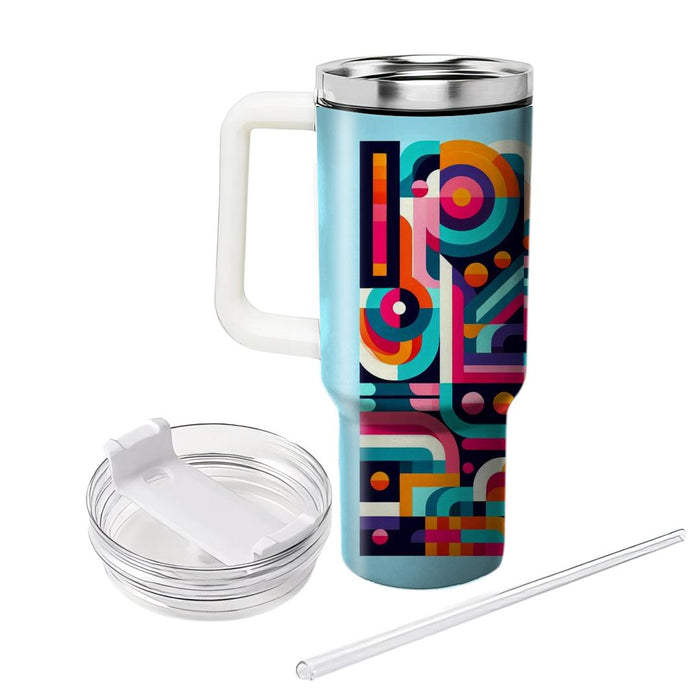 Bold Graphic Shapes  Travel Tumblers