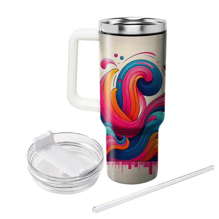  Wave Dance  Decorative Tumblers