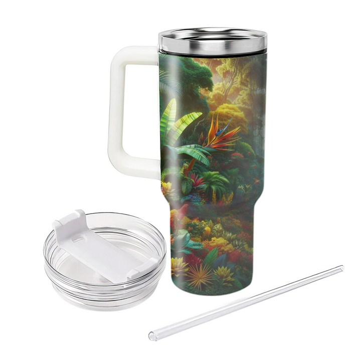 Jungle Bloom  Custom Tumblers