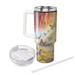 Radiant Butterfly Meadow  Tumblers With Lids