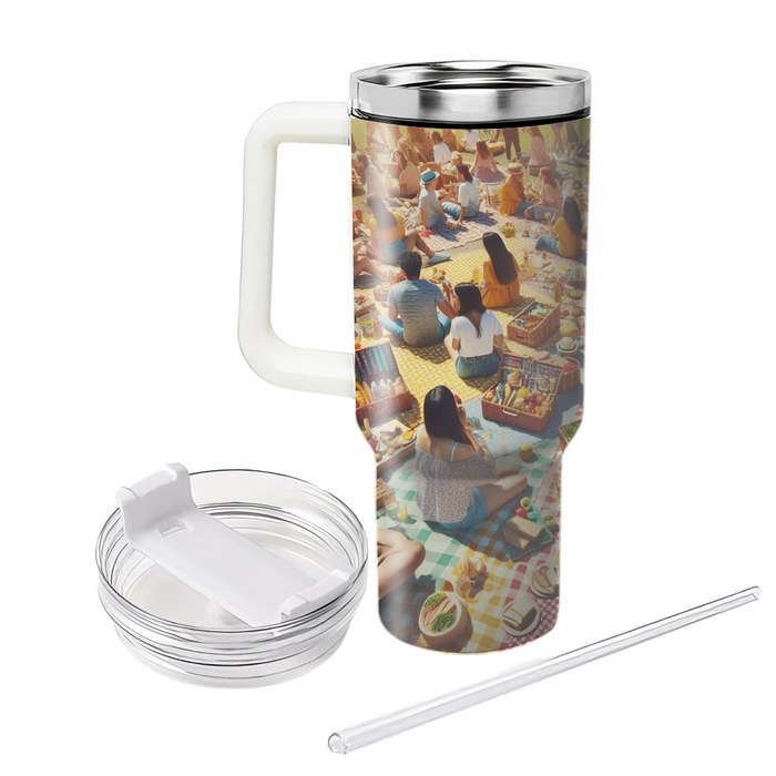 Summer Picnic Fun  Personalized Tumblers