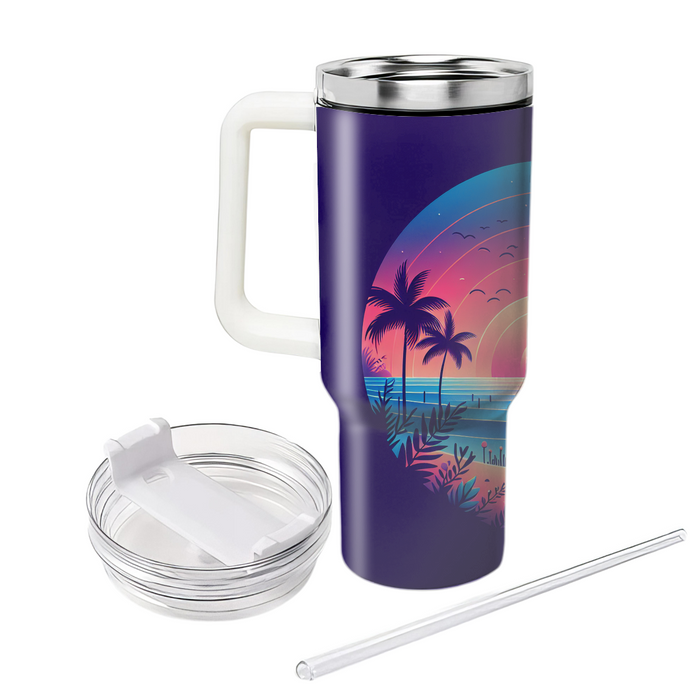 Radiant Sunset Silhouette  Tumblers For Gifts