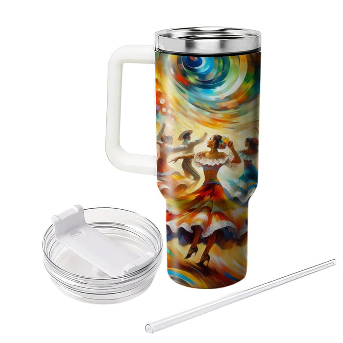 Whirling Wonders - A Dance Festival  Personalized Tumblers