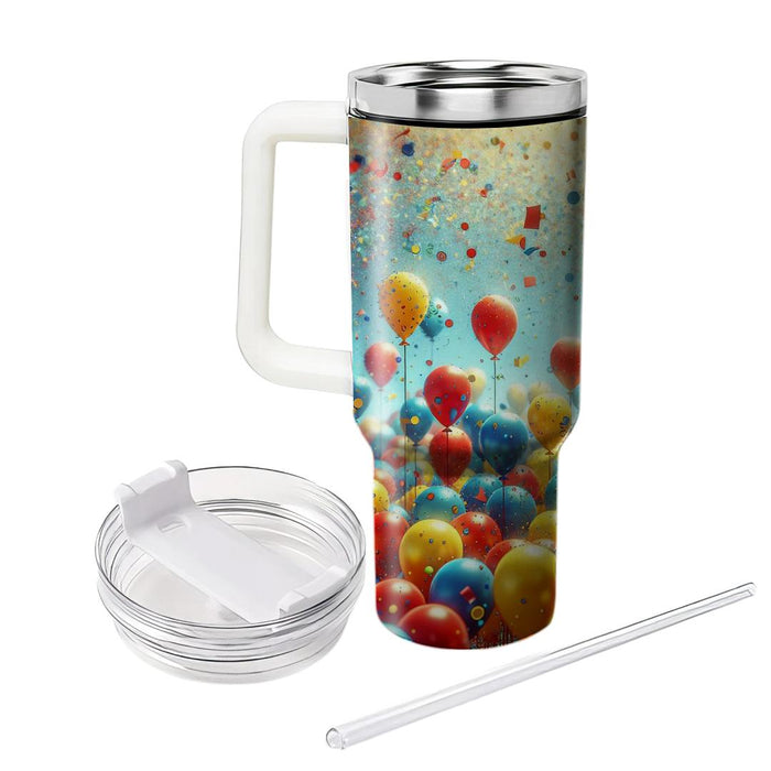 Vibrant Retro Party  Tumbler Cups