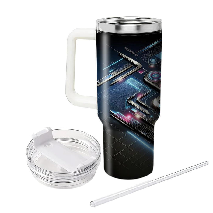 Retro Futurist  Unique Tumblers