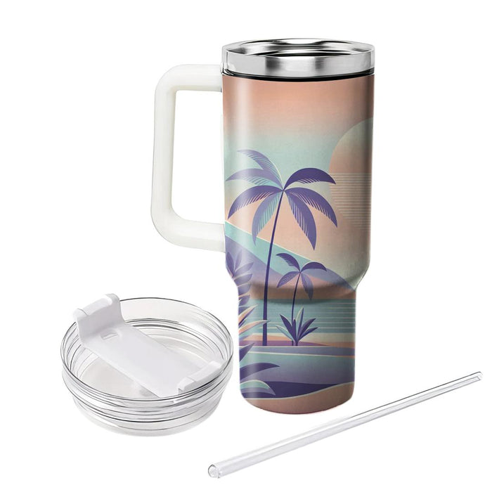 Pastel Pop Palms  Tumblers For Gifts