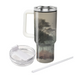 Autumn Misty Morning  Personalized Tumblers