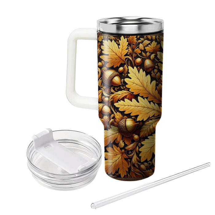 Autumn Gold Tapestry  Tumblers For Gifts