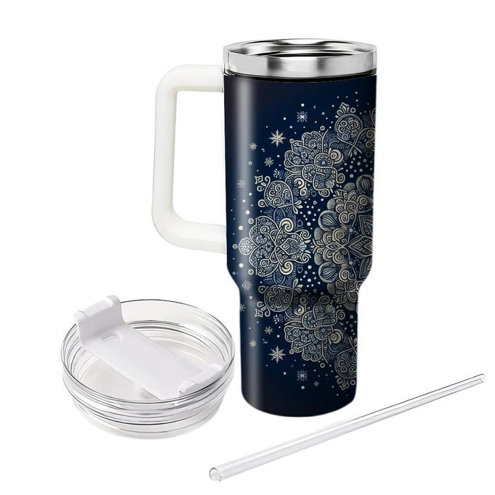 Winter Snowflake Wonder  Insulated Tumblers