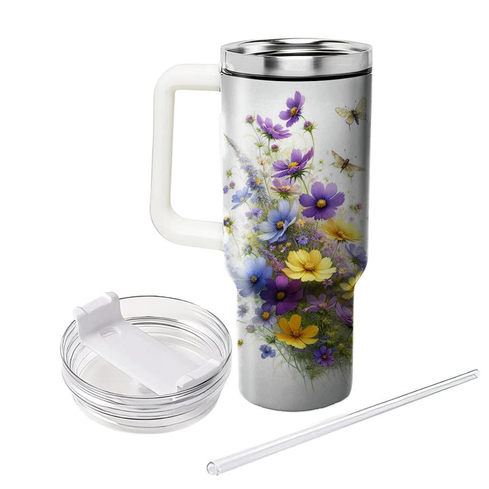 Spring Wildflower Delight  Insulated Tumblers