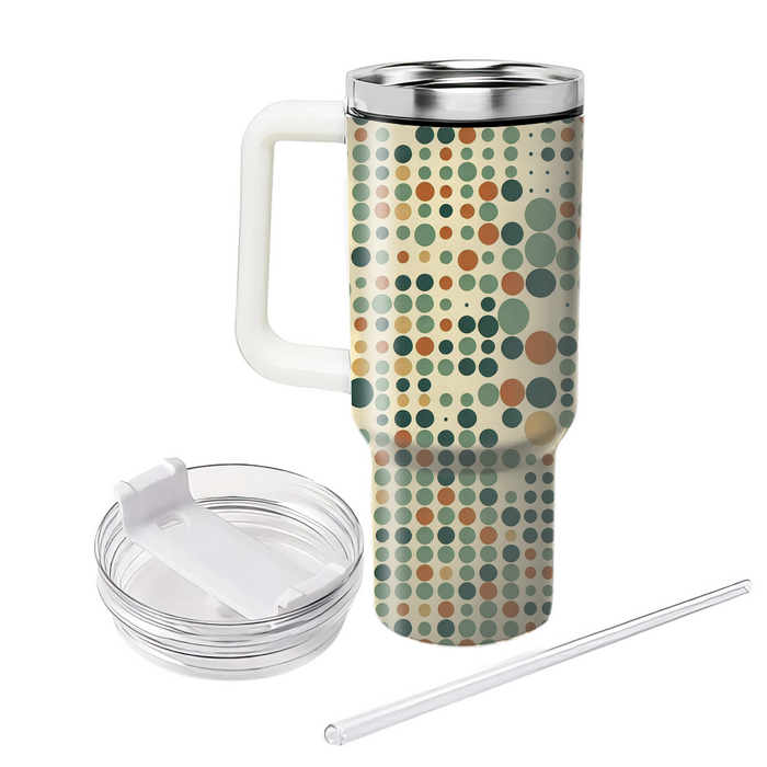 Retro Dot Matrix Tumbler Cups