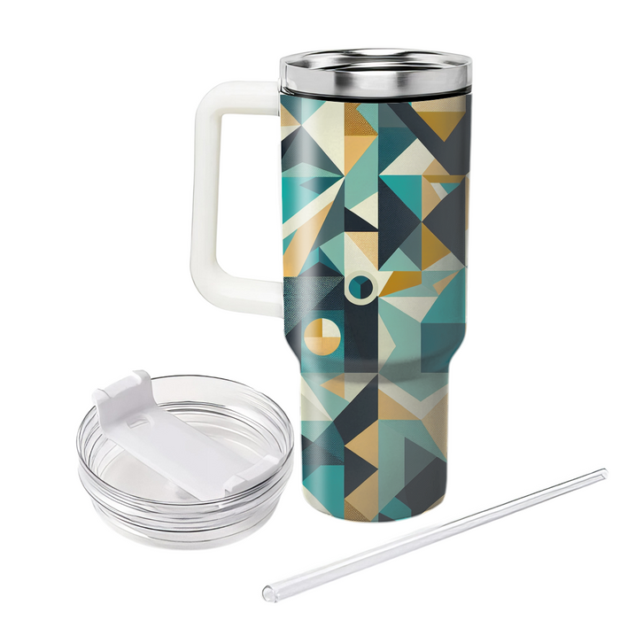 Abstract Polygonal Burst  Custom Tumblers