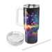 Bold Electric Graphs  Tumbler Cups