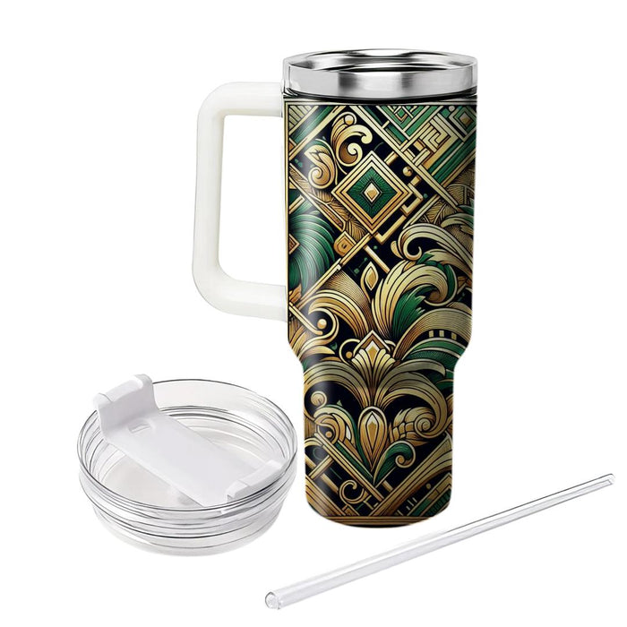 Art Deco Diamond Mosaic  Custom Tumblers