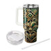 Art Deco Diamond Mosaic  Custom Tumblers