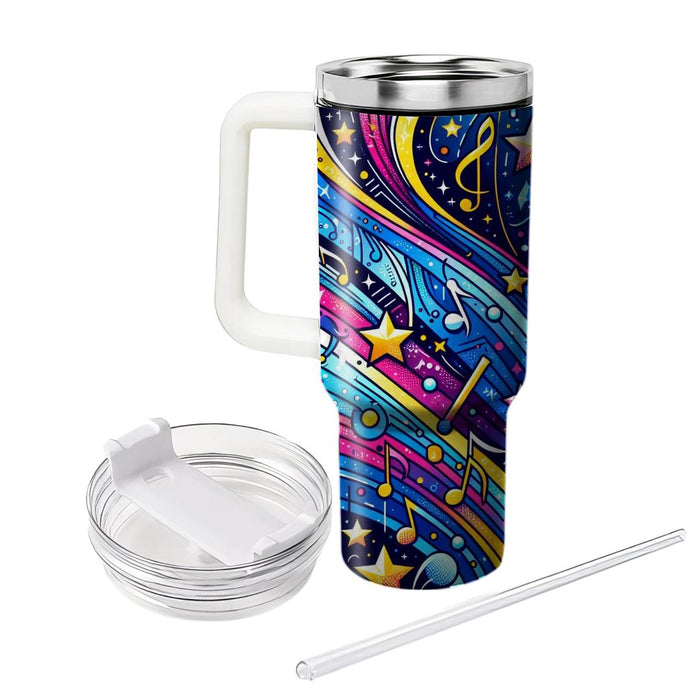 Vibrant Festival Fun  Unique Tumblers