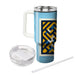 Zigzag Pattern  Insulated Tumblers