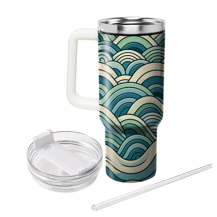 Serenity Waves  Travel Tumblers