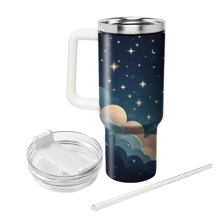 Starry Night Vibes  Tumblers With Lids