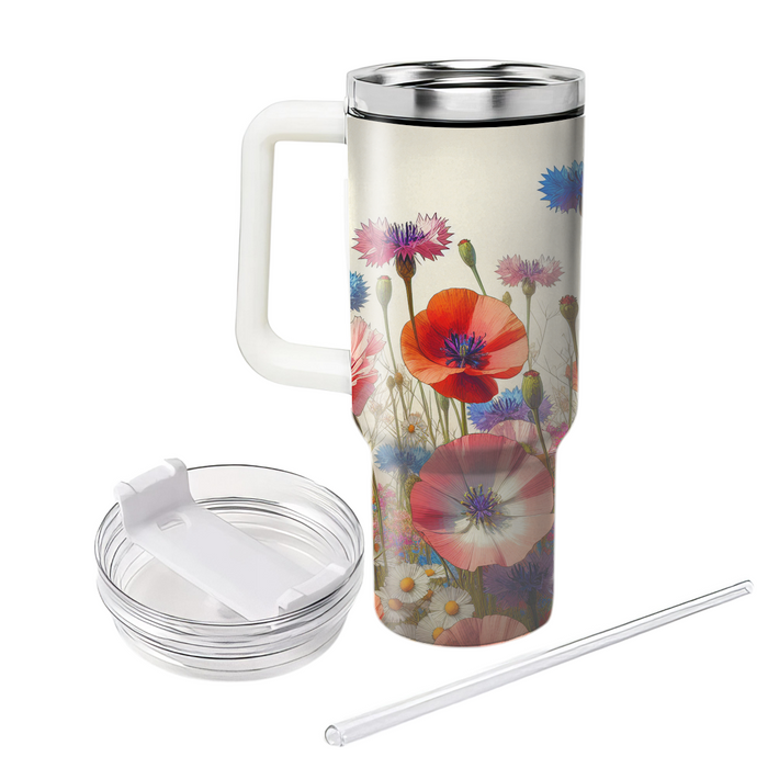 Wildflower Meadow Symphony  Custom Tumblers