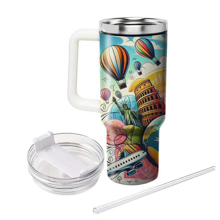 Wanderlust Vibes - Travel Day  Unique Tumblers