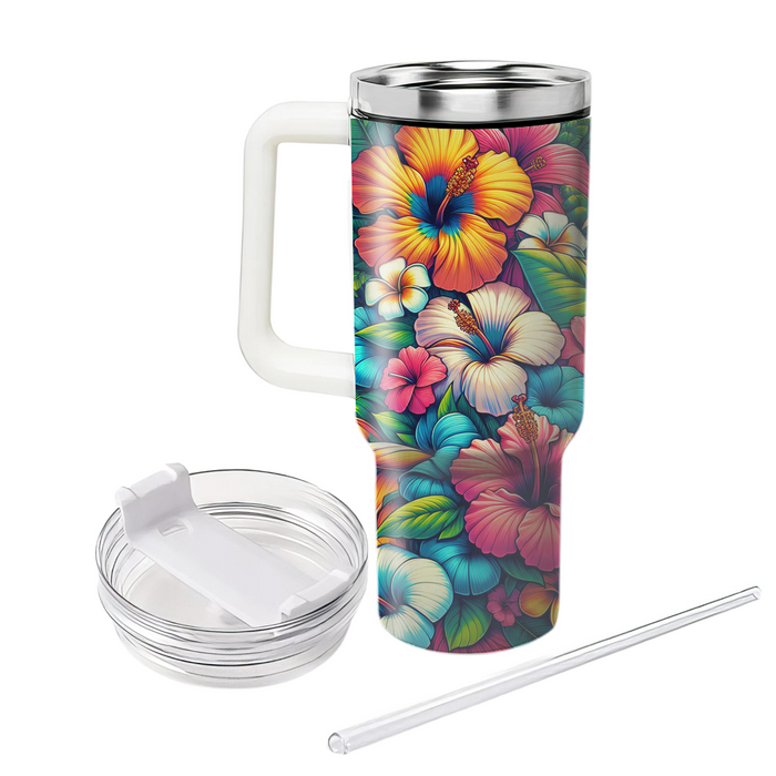 Tropical Paradise Blooms  Insulated Tumblers