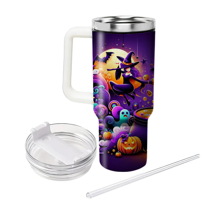 Whimsical Witches - Halloween Celebration  Tumblers For Gifts