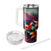 Tropical Sunset Blossoms  Decorative Tumblers