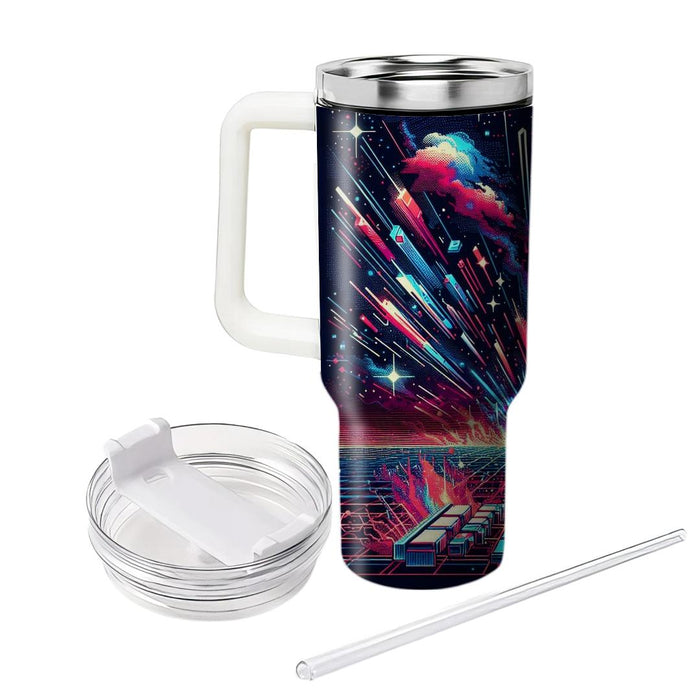 Galactic Glitch  Insulated Tumblers