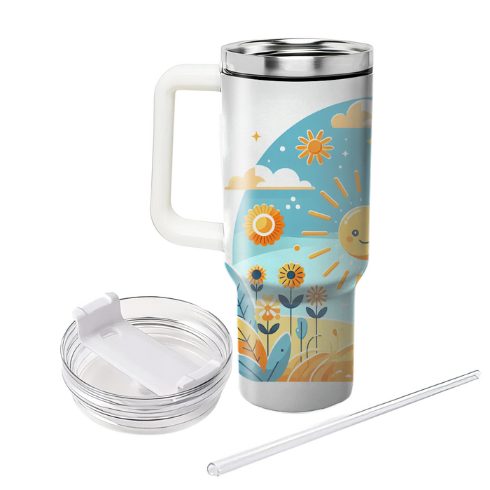 Sunny Daze Sunshine  Travel Tumblers