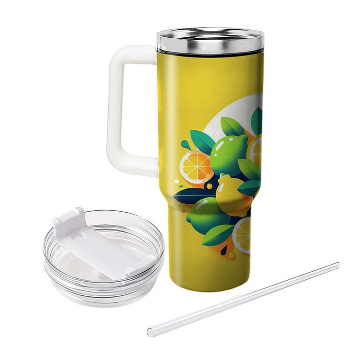 Sunkissed Citrus Medley  Decorative Tumblers