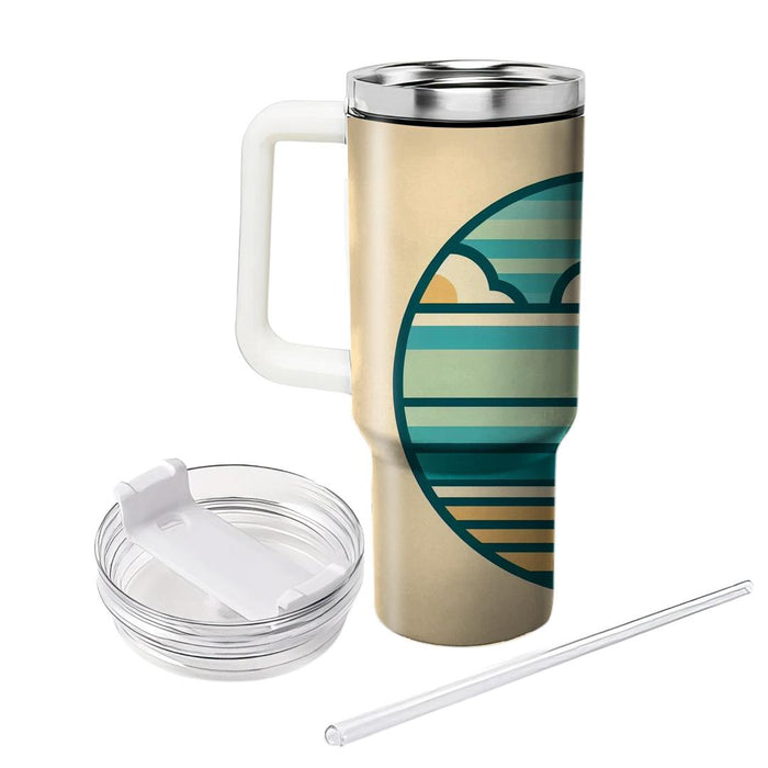 Chill Vibe Stripes  Unique Tumblers