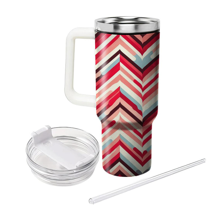 Zigzag Harmony  Personalized Tumblers