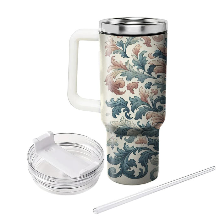 Floral Damask Elegance  Custom Tumblers