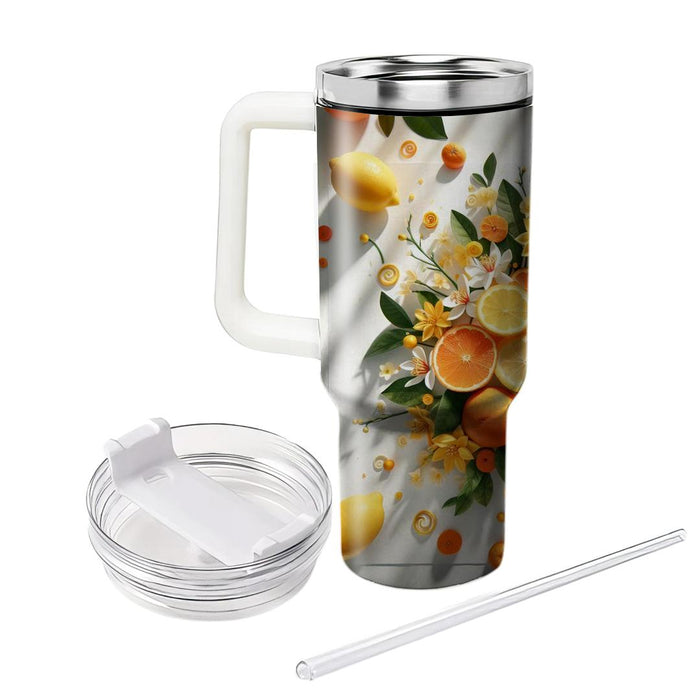 Blooming Citrus  Unique Tumblers