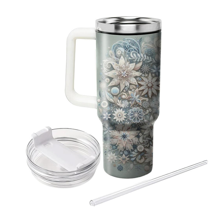 Winter Cozy Snowflakes  Insulated Tumblers