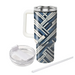 Twisted Stripe Pattern  Insulated Tumblers