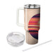 Vintage Sunset Stripes  Tumbler Cups