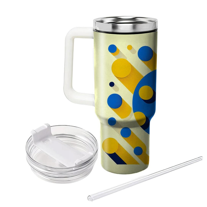 Bold Polka Dot Rhythm  Insulated Tumblers