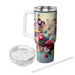 Floral Fantasy Dream  Personalized Tumblers