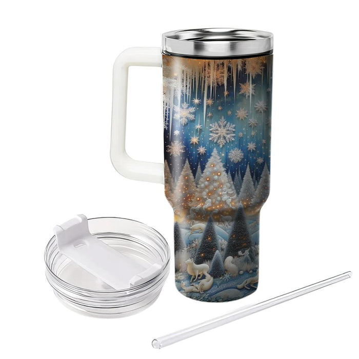 Wonders Of Winter - A Magical Yule  Tumbler Cups