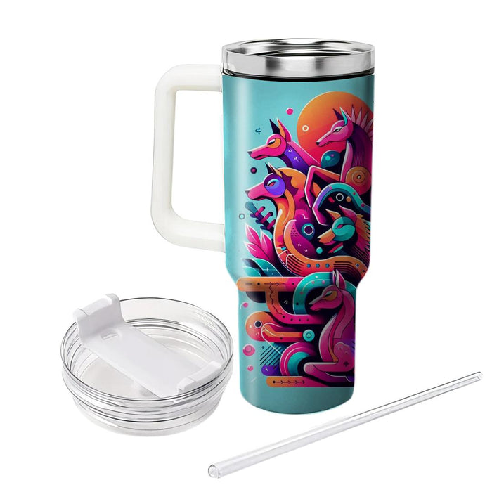 Wild Child  Unique Tumblers