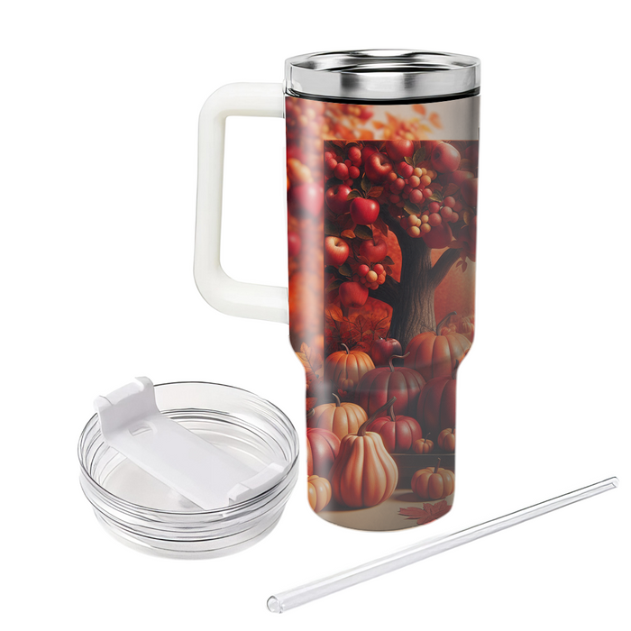 Autumn Orchard Abundance  Custom Tumblers