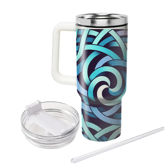 Abstract Spiral Dynamics  Tumbler Cups