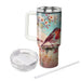 Spring Robin Serenade Tumblers With Lids